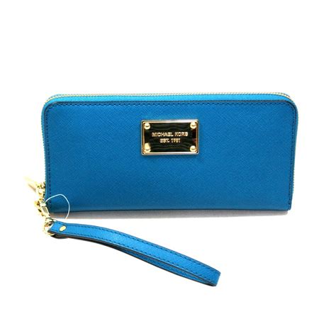 michael kors continental wallet turquoise|large saffiano leather continental wallet.